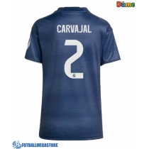 Fotballdrakt Dame Real Madrid Daniel Carvajal #2 Bortedrakt 2025-26 Kortermet